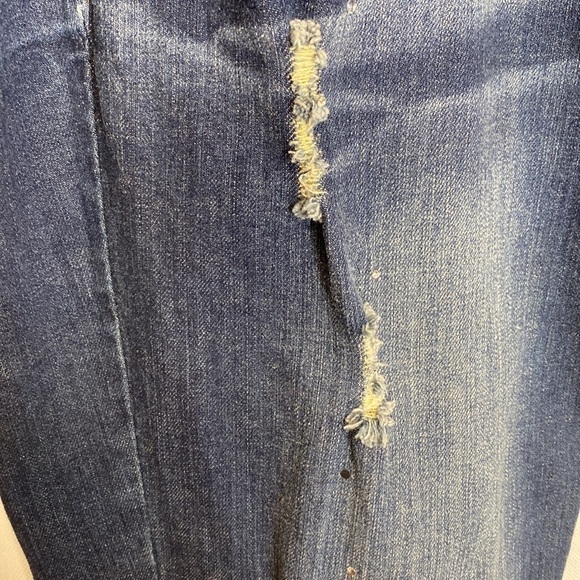 V Christina Rhinestones Embroidered Denim Jeans - Picture 8 of 12